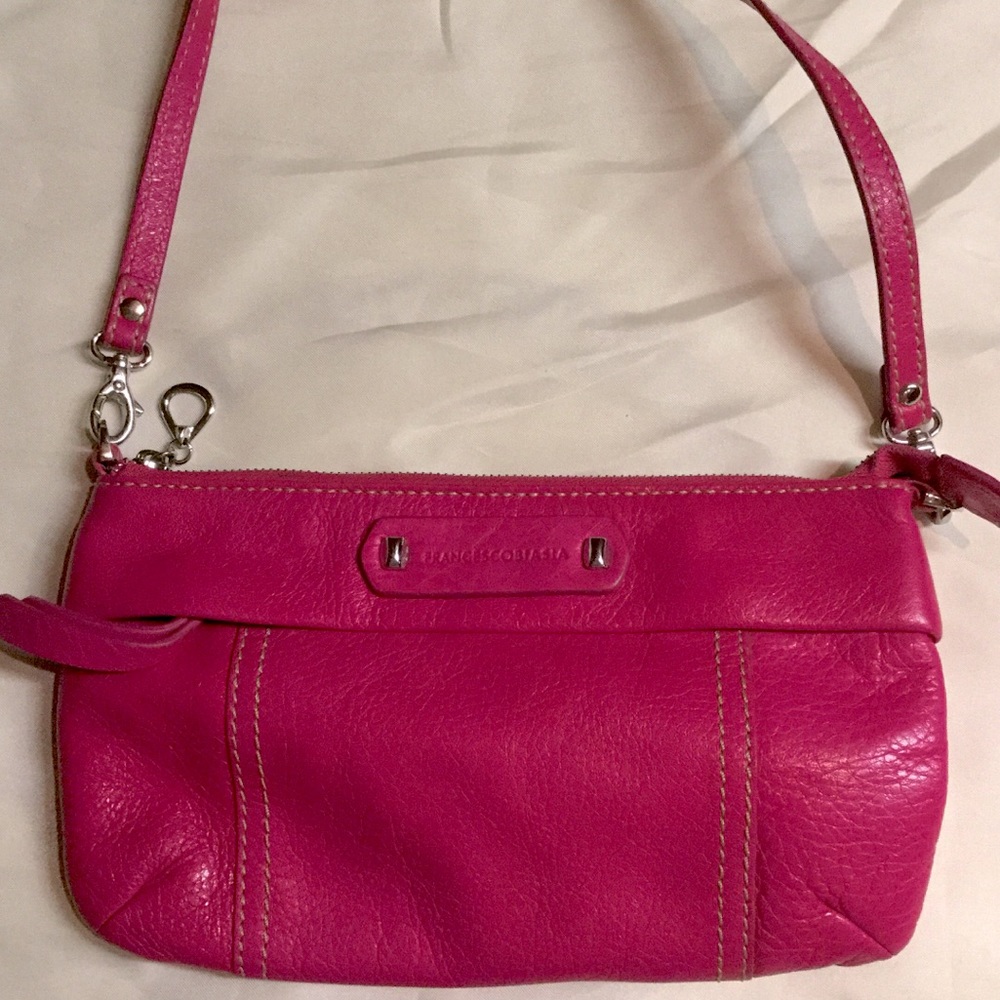 Pink Francesco Biasia Wristlet